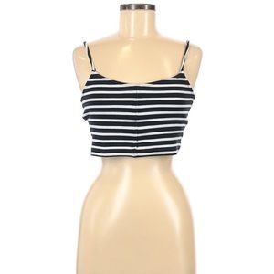 3 for $18 Topshop Cropped striped tank size 8